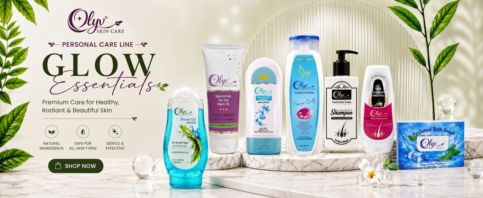 Olyv skin care Banner Deal 2